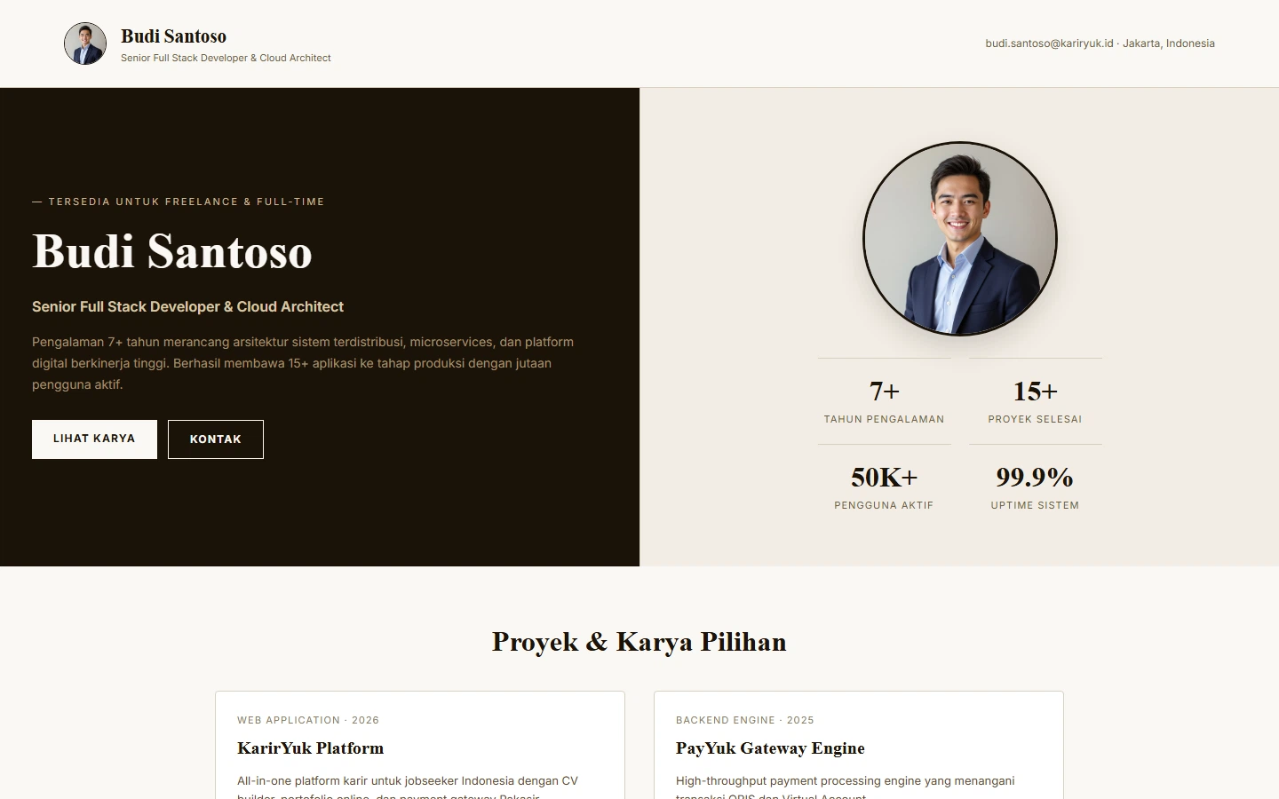 Template Editorial KarirYuk