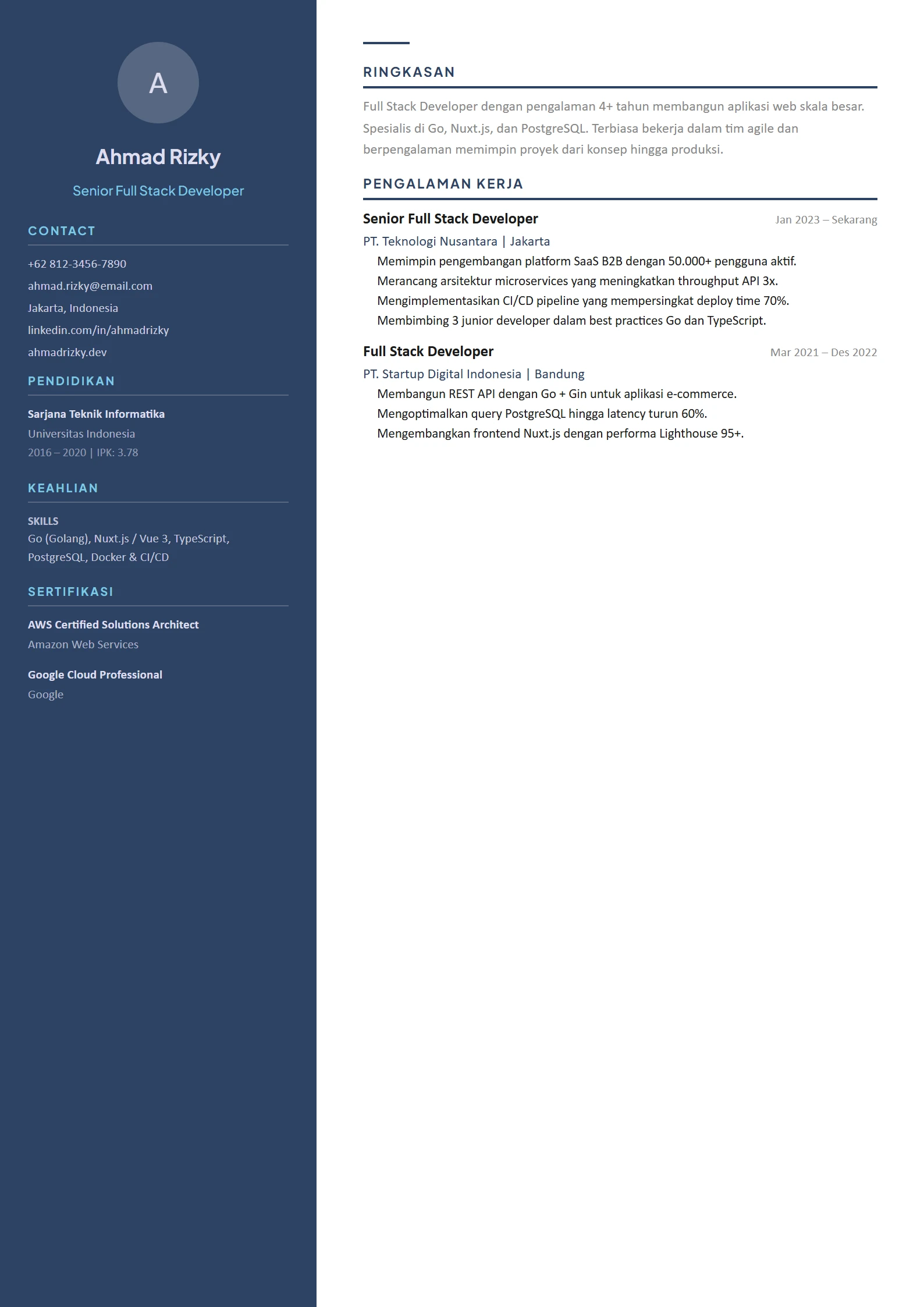 Sidebar ATS